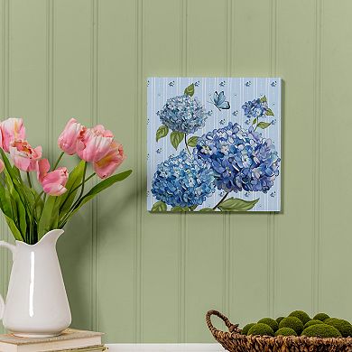 Evergreen Enterprises Hydrangea Haven Wooden Wall Decor