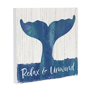 Evergreen Enterprises Whale Wooden Wall Decor