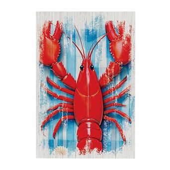 Evergreen Enterprises Coastal Lobster Wooden Wall Decor