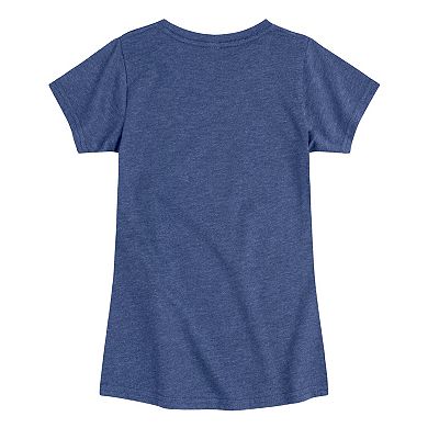 Girls 7-16 Ghost & Pumpkin Balloon Graphic Tee