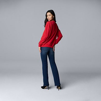 Women's Simply Vera Vera Wang Lunar New Year Graphic Sweatshirt