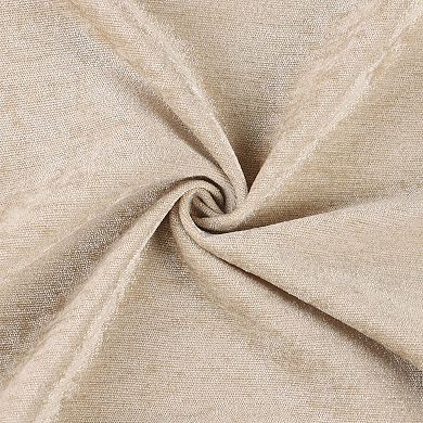 SUPERIOR Noor Chenille Semi-Blackout 2 Window Curtain Panels