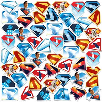 DC Comics Superman 2025 Logo Sticker 50-Pack