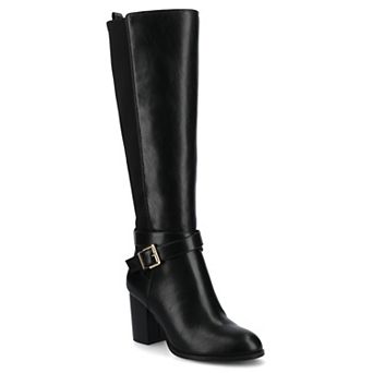 Journee Avalonn Women's Knee-High Dress Boots in Regular, Wide & Extra Wide Calf