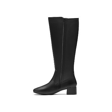 Clarks Iridessa Glow Women's Leather Knee-High Boots