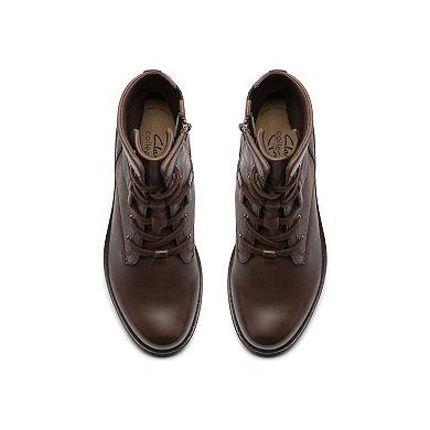 Clarks Hearth Parker Women's Leather Lace-Up Boots