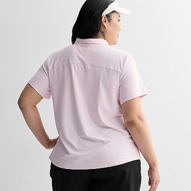 Plus Size Tek Gear® Short Sleeve Polo Shirt