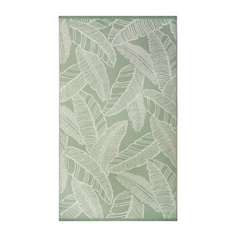 The Big One® Sand Resistant Palm Leaves Oversized Beach Towel