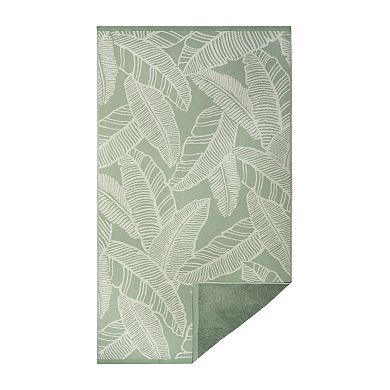 The Big One® Sand Resistant Palm Leaves Oversized Beach Towel