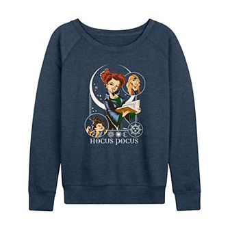 Disney's Hocus Pocus Women's Celestial French Terry Long Sleeve Tee