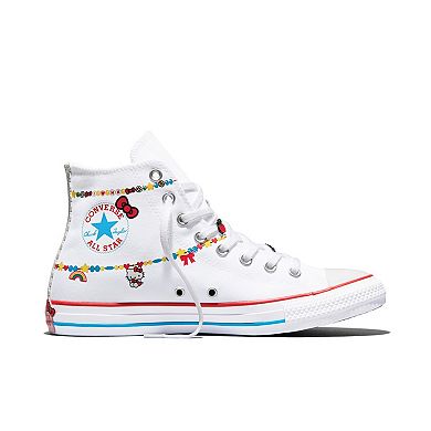 Converse Chuck Taylor All Star Hello Kitty Adult Lace-Up High-Top Sneakers