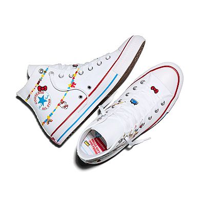 Converse Chuck Taylor All Star Hello Kitty Adult Lace-Up High-Top Sneakers