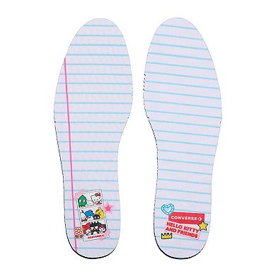 Converse Chuck Taylor All Star Hello Kitty Adult Lace-Up High-Top Sneakers
