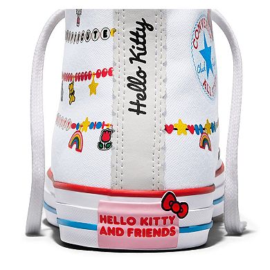 Converse Chuck Taylor All Star Hello Kitty Adult Lace-Up High-Top Sneakers