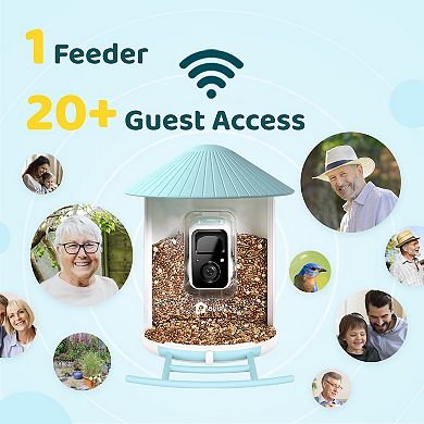 Birdfy Smart Bird Feeder Lite with Camera