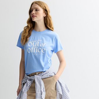 Women's Sonoma Goods For Life® Cotton Graphic Tee