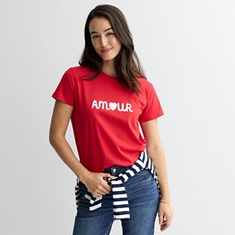 Women's Sonoma Goods For Life® Cotton Graphic Tee