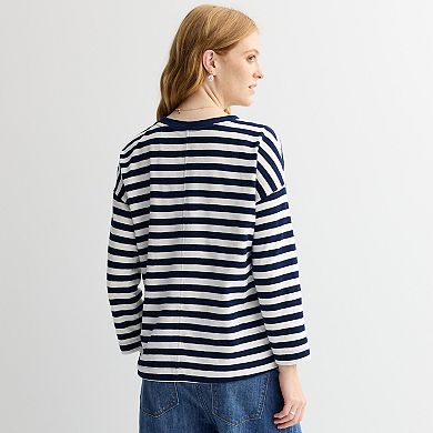Women's Sonoma Goods For Life® Long Sleeve Boxy Tee