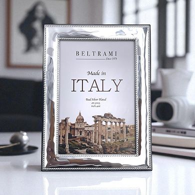 Discover Europe Beaded Beltrami 4" x 6" Picture Frame Table Decor