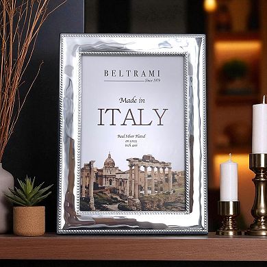 Discover Europe Beaded Beltrami 4" x 6" Picture Frame Table Decor