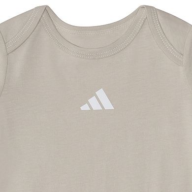 Baby Boy adidas 2-Piece Short Sleeve Bodysuit & French Terry Short Set