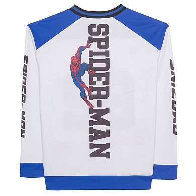Boys 8-20 Marvel Spider-Man 62 Graphic Long Sleeve Jersey Tee