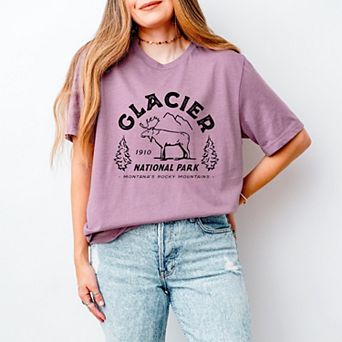Simply Sage Market Vintage Glacier National Park Short Sleeve Tee