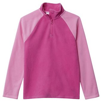 Boys 8-20 Lands' End Fleece Quarter Zip Sweater