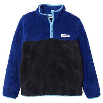 Boys 8-20 Lands' End Heritage Fleece Quarter Zip Pullover Sweater