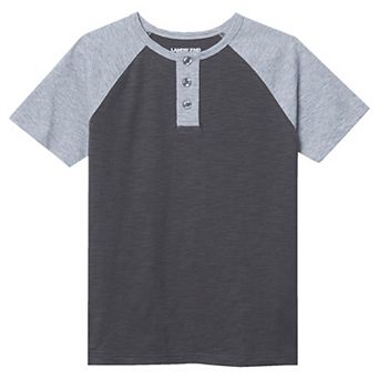 Boys 2-20 Lands' End Short Sleeve Henley Tee