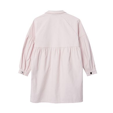 Girls 2-16 Lands' End 3/4 Sleeve Corduroy Shirt Dress