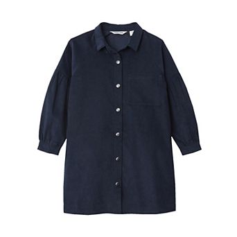 Girls 2-16 Lands' End Corduroy Shirt Dress