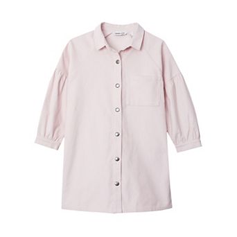 Girls 2-16 Lands' End Corduroy Shirt Dress