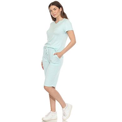 Women's Soft Capri Pajama Lounge Set