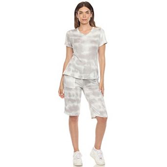 Women's Soft Capri Pajama Lounge Set