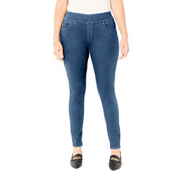 Catherines Women's Plus Size Petite Synergy Slimming Jegging