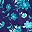 Aqua Cherry Blossom