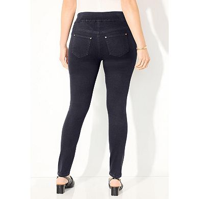 Catherines Women's Plus Size Synergy Slimming Jegging