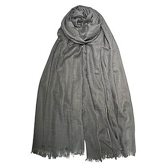 Women's Lightweight Linen-Like Sheer Scarves