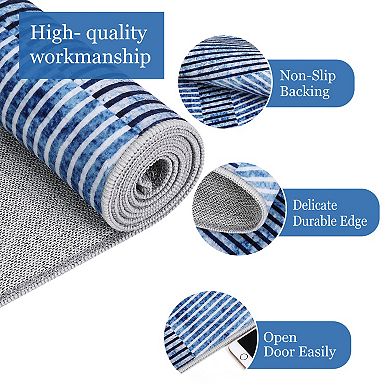 Area Rugs Washable Large Modern Abstract Living Room Rug Soft Anti Skid Carpets Modern-Patterned