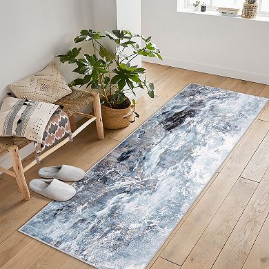 Area Rugs Washable Large Modern Abstract Living Room Rug Soft Anti Skid Carpets Abstract-Spirited