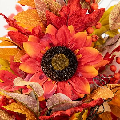 Glitzhome 36"H Porch Tree, Charming Fall Table Tree, Striking And Festive Table Decor