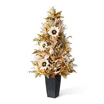 Glitzhome 36"H Porch Tree, Charming Fall Table Tree, Striking And Festive Table Decor