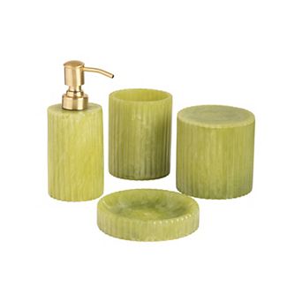 Porto Bath Accessories - Green