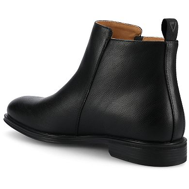 VANCE Darnell Men's Flexible Zipper Ankle Boots