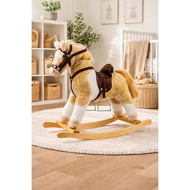 PonyLand Rocking Horse with Sound Ride-On Toy