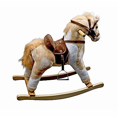 PonyLand Rocking Horse with Sound Ride-On Toy
