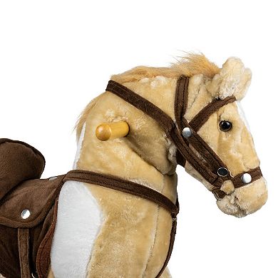 PonyLand Rocking Horse with Sound Ride-On Toy