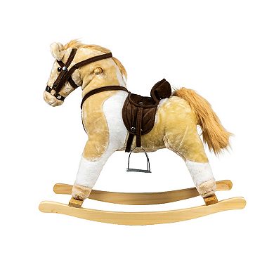 PonyLand Rocking Horse with Sound Ride-On Toy