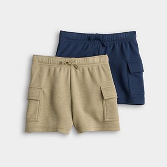 Baby & Toddler Jumping Beans® 2 pk Pull-On Knit Cargo Shorts
